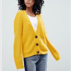 Oversized Knit Cardigan